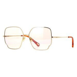 A0488Z New CHLOE Joni Gold Square CH0096S 001 Sunglasses Women